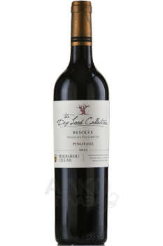 The Dry Land Collection Resolve Pinotage - вино Драй Лэнд Коллекшн Резолв Пинотаж 0.75 л красное сухое