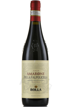 Bolla Amarone della Valpolicella Classico DOCG - вино Болла Амароне Делла Вальполичелла Классико 0.75 л красное полусухое
