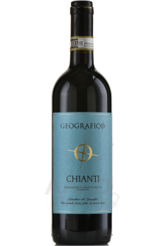 Geografico Chianti - вино Джеографико Кьянти 0.75 л красное сухое