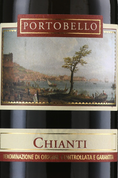 Portobello Chianti DOCG - вино Портобелло Кьянти 0.75 л красное сухое