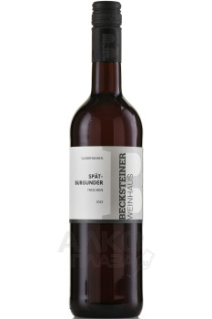 Becksteiner Weinhaus Spatburgunder - вино Бекштайнер Вайнхаус Шпэтбургундер 0.75 л красное сухое