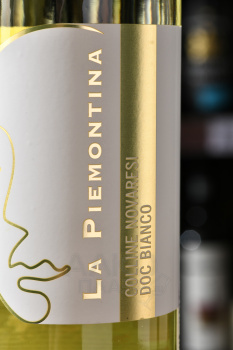 La Piemontina Bianco Colline Novaresi - вино Коллине Новарези Бьянко Ла Пьемонтина белое сухое 0.75 л