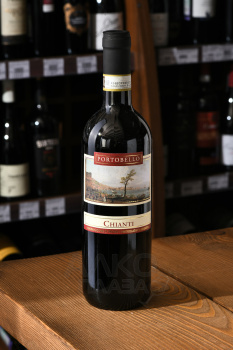 Portobello Chianti DOCG - вино Портобелло Кьянти 0.75 л красное сухое