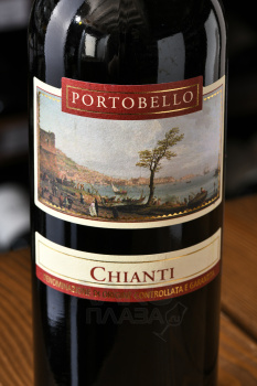 Portobello Chianti DOCG - вино Портобелло Кьянти 0.75 л красное сухое