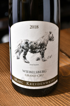 Wiebelsberg Riesling la Dame Alsace Grand Cru - вино Вибельсберг Рислинг Ля Дам Гран Крю 0.75 л белое полусухое