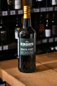 Krohn Porto White - портвейн Крон Порто Уайт 0.75 л белый