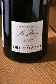 Domaine Bruno Lorenzon Montagny Le May - вино Домен Брюно Лорензон Монтаньи Ле Ме 0.75 л белое сухое