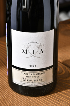 Domaine MIA Clos La Marche Monopole Mercurey - вино Домен МИА Меркюре Кло Ля Марш Монополь 2020 год 0.75 л красное сухое