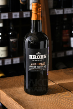 Krohn Porto Tawny 10 Years Old - портвейн Крон Порто Тони 10 лет 0.75 л
