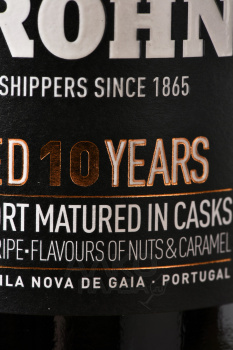 Krohn Porto Tawny 10 Years Old - портвейн Крон Порто Тони 10 лет 0.75 л