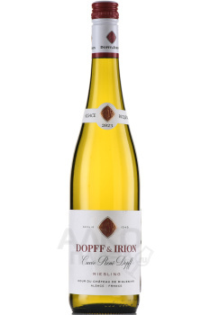 Riesling Dopff & Irion Tradition Alsace - вино Рислинг Допфф и Ирион Традисьон Эльзас АОС 0.75 л белое сухое
