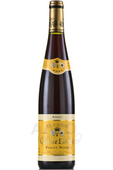Pinot Noir Reserve Alsace AOC Gustave Lorentz - вино Пино Нуар Резерв Эльзас AOC Гюстав Лоренц 0.75 л красное сухое
