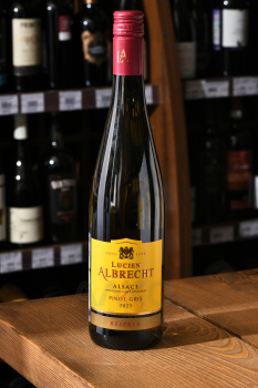 Pinot Gris Reserve Lucien Albrecht Alsace - вино Пино Гри Резерв Люсьен Альбрешт Эльзас 0.75 л белое полусухое