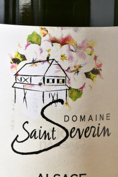 Domaine Saint Severin Alsace Riesling - вино Домен Сэн Северин Эльзас Рислинг 2022 год 0.75 л полусухое белое