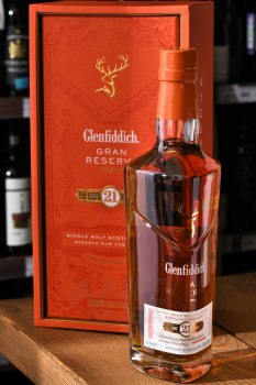 Glenfiddich 21 years old - виски Гленфиддик 21 год 0.75 л