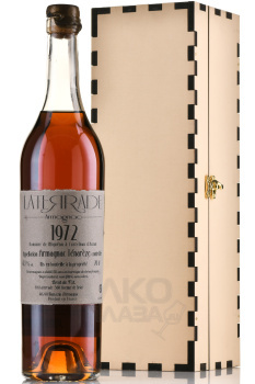 Laterrade Armagnac Tenareze Brut de Fut - арманьяк Латеррад Тенарез Брют де Фют 1972 год 0.7 л 
