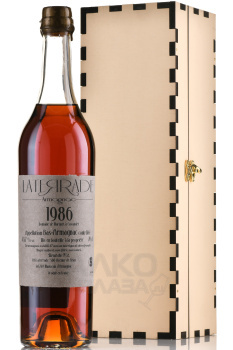 Laterrade Bas Armagnac Brut de Fut 1986 - арманьяк Латеррад Ба-Арманьяк Брют де Фут 1986 год 0.7 л