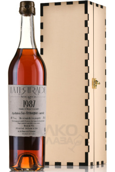 Laterrade Bas Armagnac Brut de Fut 1987 - арманьяк Латеррад Ба-Арманьяк Брют де Фут 1987 год 0.7 л