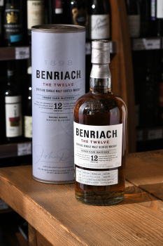 Benriach Sherry Cask 12 years old in tube - виски Бенриах Шерри Каск 12 лет 0.7 л в тубе
