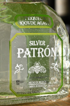 Patron Silver - текила Патрон Сильвер 1 л в п/у