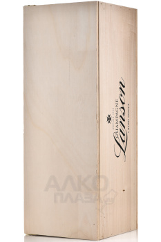 Lanson le Black Label Brut in wooden box - шампанское Лансон ле Блэк Лейбл Брют 6 л белое брют в д/у