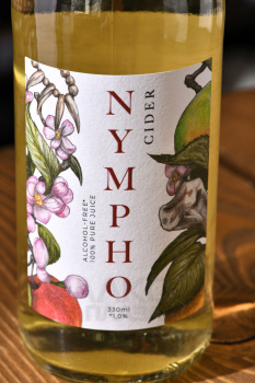Rebel Apple Nympho - сидр безалкогольный Рэбель Эппл Нимфо Сайдер 0.33 л