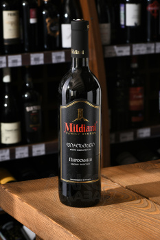 Mildiani Pirosmani - вино Милдиани Пиросмани 0.75 л красное полусухое