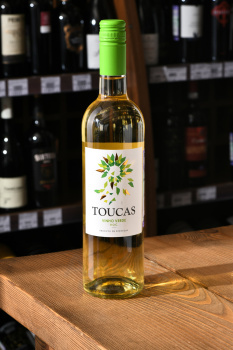 Toucas Vinho Verde DOC - вино Токаш ДОК Виньо Верде 0.75 л белое полусухое
