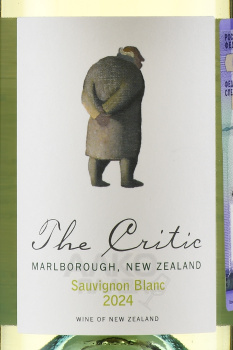 The Critic Sauvignon Blanc - вино Зе Критик Совиньон Блан Мальборо 0.75 л белое сухое