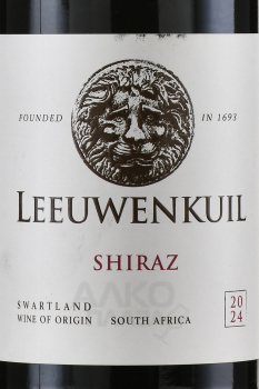 Leeuwenkuil Shiraz - вино Леувенкуль Шираз 0.75 л красное сухое