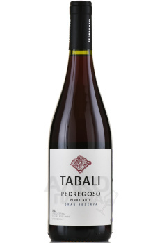 Tabali Pedregoso Gran Reserva Pinot Noir - вино Табали Педрегосо Гран Резерва Пино Нуар 0.75 л красное сухое