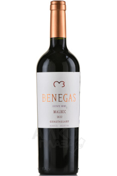 Benegas Estate Wine Malbec - вино Бенегас Истейт Вайн Мальбек 0.75 л красное сухое