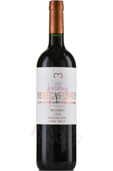 Benegas Lynch La Encerrada Estate Single Vineyard Malbec - вино Бенегас Линч Ла Энсеррада Истейт Сингл Виньярд Мальбек 0.75 л красное сухое