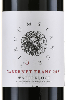 Waterkloof Circumstance Cabernet Franc - вино Вотэклуф Сёркумстанс Каберне Фран 0.75 л красное сухое