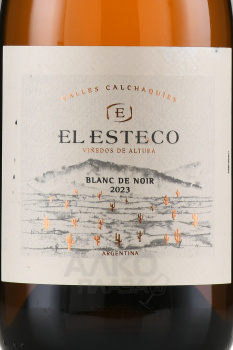 El Esteco Blanc de Noir - вино Эль Эстеко Блан де Нуар 0.75 л розовое сухое