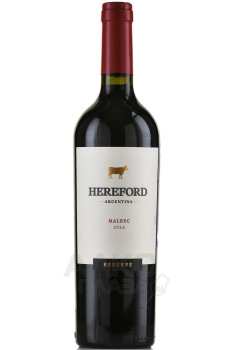 Hereford Malbec Reserve - вино Герфорд Резерв Мальбек сухое 0.75 л