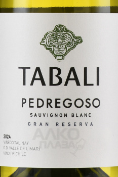 Tabali Pedregoso Gran Reserva - вино Табали Педрегосо Гран Резерва Совиньон Блан белое сухое  0.75 л