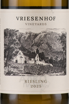 Vriesenhof Riesling - вино Вризенхоф Рислинг 0.75л белое сухое