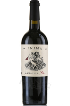 Inama Carmenere Piu Veneto IGT - вино Инама Карменер Пью Венето 0.75 л красное сухое