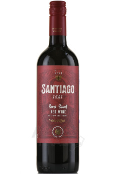 Santiago 1541 - вино Сантьяго 1541 полусладкое 0.75 л