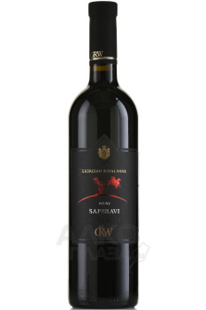 GRW Saperavi - вино ГРВ Саперави 0.75 л красное сухое