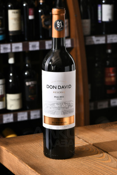 Don David Malbec Reserve - вино Дон Давид Мальбек 0.75 л