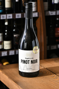 Maple & Ash Pinot Noir - вино Мэйпл и Эш Пино Нуар 0.75 л красное сухое