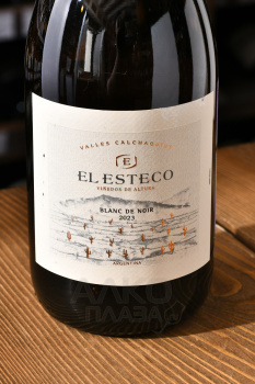 El Esteco Blanc de Noir - вино Эль Эстеко Блан де Нуар 0.75 л розовое сухое