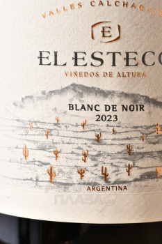 El Esteco Blanc de Noir - вино Эль Эстеко Блан де Нуар 0.75 л розовое сухое
