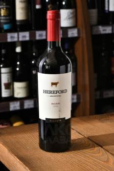 Hereford Malbec Reserve - вино Герфорд Резерв Мальбек сухое 0.75 л