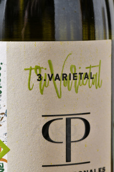 Casas Patronales 3 Varietal Sauvignon Blanc Riesling Gewurztraminer - вино Касас Патроналес 3 Варьеталь Совиньон Блан Рислинг Гевюрцтраминер 0.75 л белое сухое