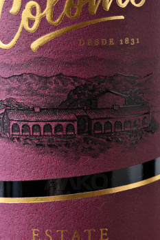 Colome Estate Malbec - вино Коломе Истейт Мальбек 0.75 л красное сухое