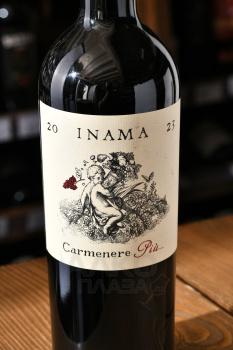 Inama Carmenere Piu Veneto IGT - вино Инама Карменер Пью Венето 0.75 л красное сухое