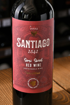 Santiago 1541 - вино Сантьяго 1541 полусладкое 0.75 л
